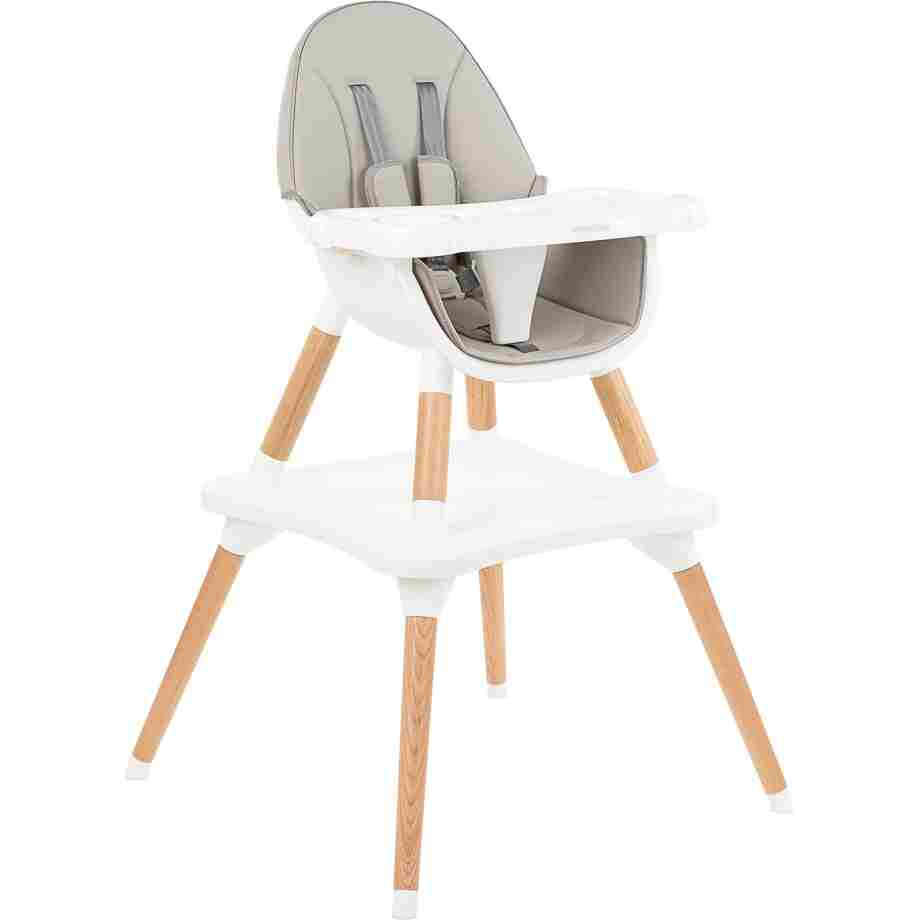 KIKKA BOO Hranilica MULTI 3in1 light grey