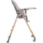 kikka boo hranilica olive wood dekor beige za decu tekstura materijala