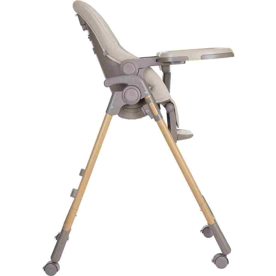 kikka boo hranilica olive wood dekor beige za decu tekstura materijala