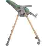 hranilica za bebe KIKKA BOO OLIVE wood dekor mint detalj