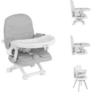 KIKKA BOO Hranilica PAPPO grey - Slika 8