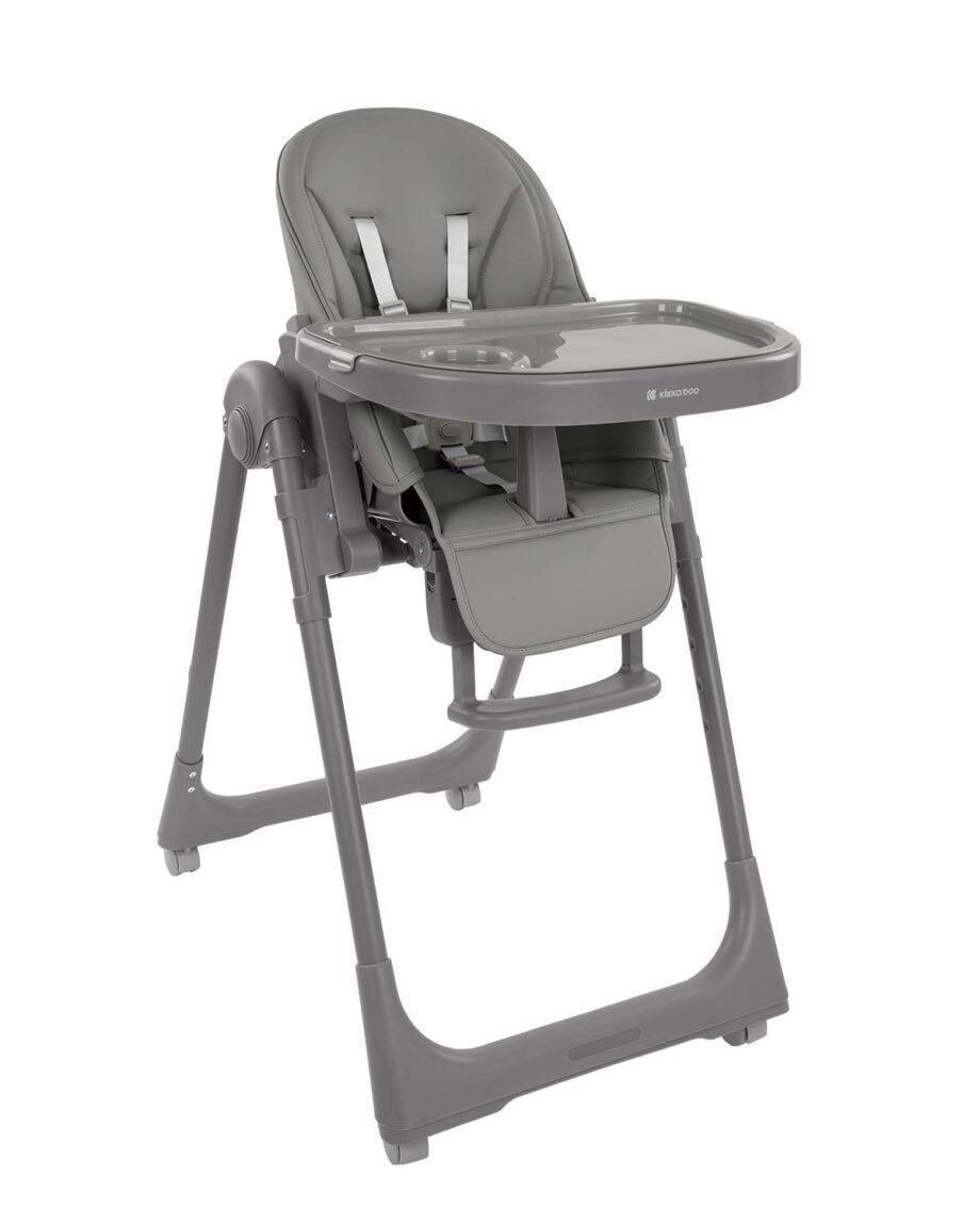 KIKKA BOO Hranilica PASTELLO 2 premium grey