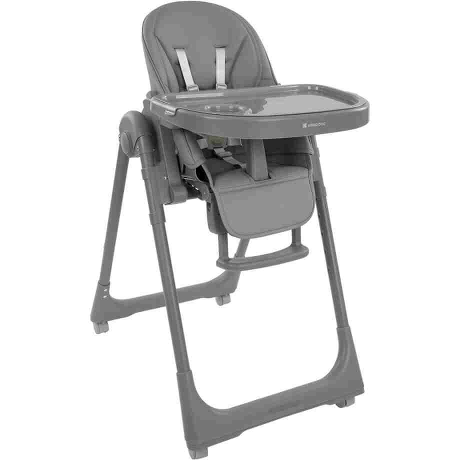 kikka boo hranilica pastello 2 premium grey višepoložajna hranilica za bebe