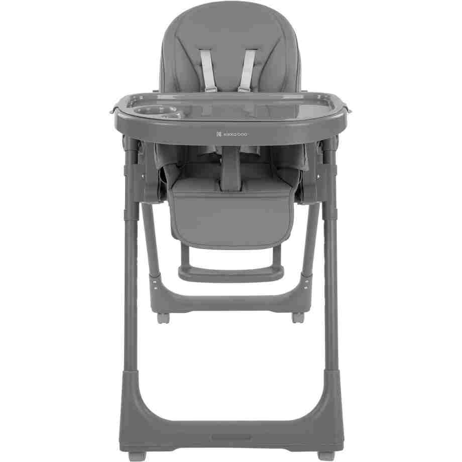 kikka boo hranilica pastello 2 premium grey višepoložajna hranilica za bebe