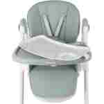 kikka boo hranilica spicy mint sa podesivim naslonom i tacnom