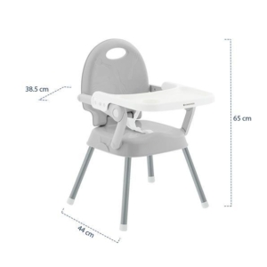 KIKKA BOO Hranilica SPOONY 3in1 grey - Slika 9