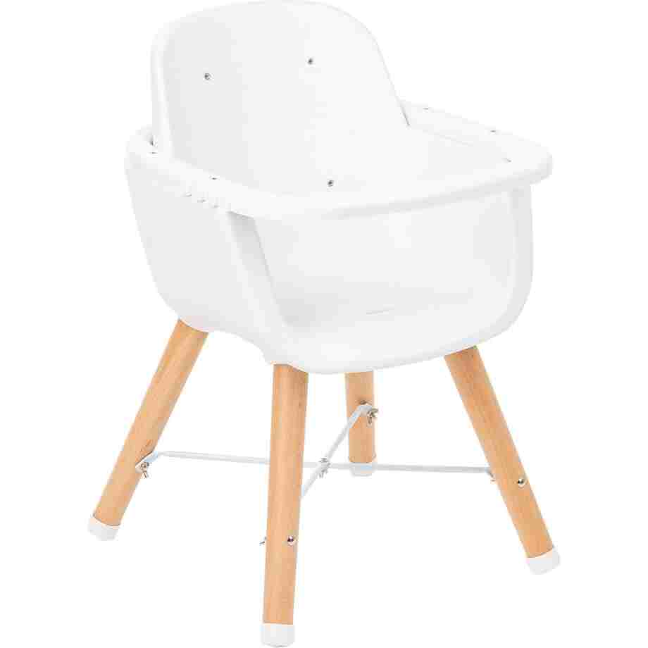 KIKKA BOO Hranilica WOODY 2in1 black