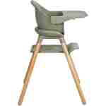 KIKKA BOO Hranilica WOODY 6in1 army green - Slika 4