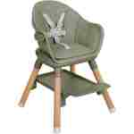 KIKKA BOO Hranilica WOODY 6in1 army green - Slika 7