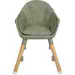 KIKKA BOO Hranilica WOODY 6in1 army green - Slika 8