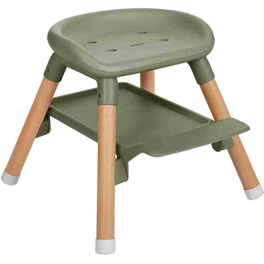 KIKKA BOO Hranilica WOODY 6in1 army green