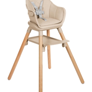 KIKKA BOO Hranilica WOODY 6in1 beige - Slika 3