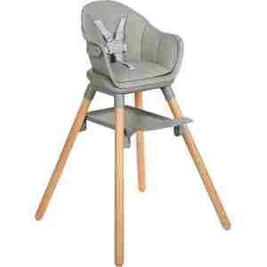 KIKKA BOO Hranilica WOODY 6in1 grey - Slika 12