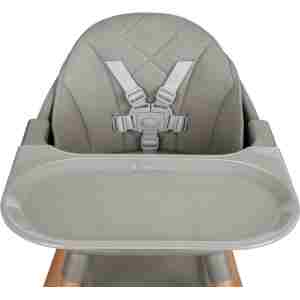 KIKKA BOO Hranilica WOODY 6in1 grey - Slika 7
