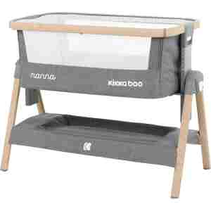 KIKKA BOO Prenosiva kolevka NANNA dark grey - Slika 3