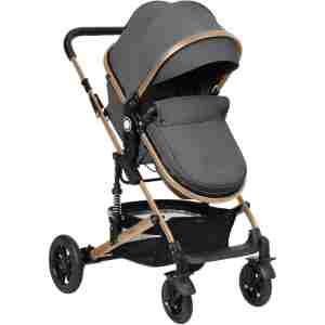 Kolica AMAIA premium dark grey
