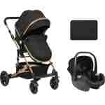 Kolica AMAIA premium set 2in1 sa I-SIZE autosedištem black Kolica AMAIA premium set 2in1 sa I-SIZE autosedištem black