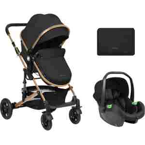 Kolica AMAIA premium set 2in1 sa I-SIZE autosedištem black