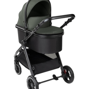 KIKKA BOO Kolica AVA 3in1 set sa I-SIZE autosedištem i tvrdom korpom army green - Slika 9