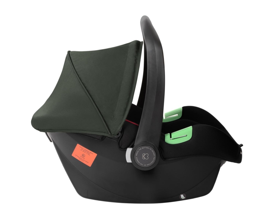 KIKKA BOO Kolica AVA 3in1 set sa I-SIZE autosedištem i tvrdom korpom army green