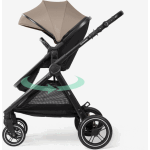 KIKKA BOO Kolica AVA 3in1 set sa I-SIZE autosedištem i tvrdom korpom beige - Slika 17