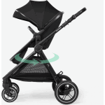KIKKA BOO Kolica AVA 3in1 set sa I-SIZE autosedištem i tvrdom korpom black - Slika 12