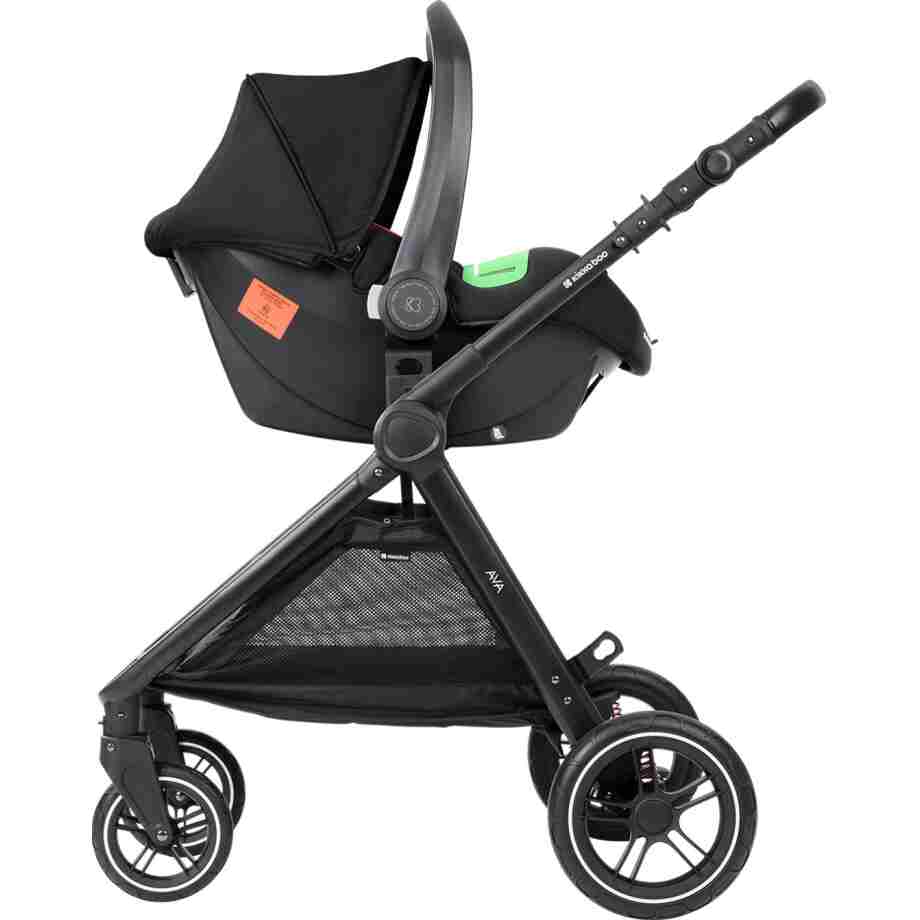 Kolica AVA black set 3in1 sa I SIZE autosedistem i tvrdom korpom11