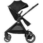 KIKKA BOO Kolica AVA 3in1 set sa I-SIZE autosedištem i tvrdom korpom black - Slika 2