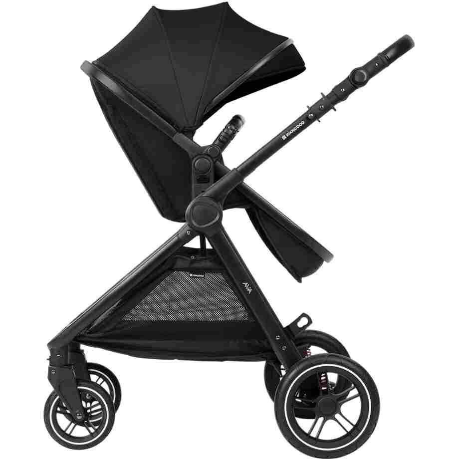 Kolica AVA black set 3in1 sa I SIZE autosedistem i tvrdom korpom5