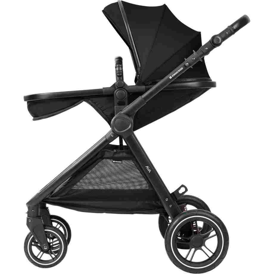Kolica AVA black set 3in1 sa I SIZE autosedistem i tvrdom korpom8