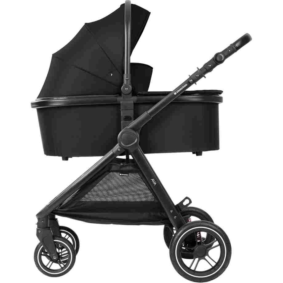 Kolica AVA black set 3in1 sa I SIZE autosedistem i tvrdom korpom9