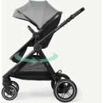 KIKKA BOO Kolica AVA 3in1 set sa I-SIZE autosedištem i tvrdom korpom grey - Slika 15