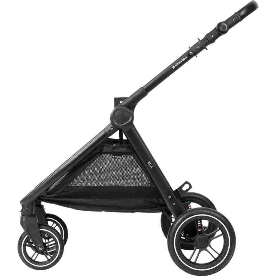 Kolica AVA grey set 3in1 sa I SIZE autosedistem i tvrdom korpom13