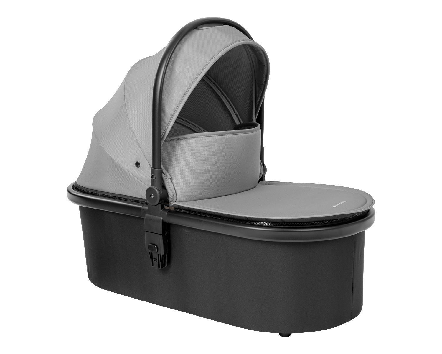 KIKKA BOO Kolica AVA 3in1 set sa I-SIZE autosedištem i tvrdom korpom grey