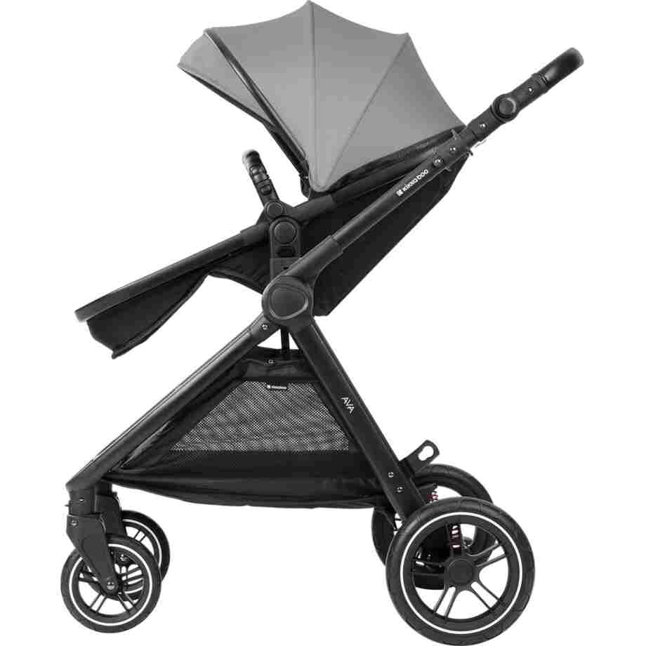 Kolica AVA grey set 3in1 sa I SIZE autosedistem i tvrdom korpom7
