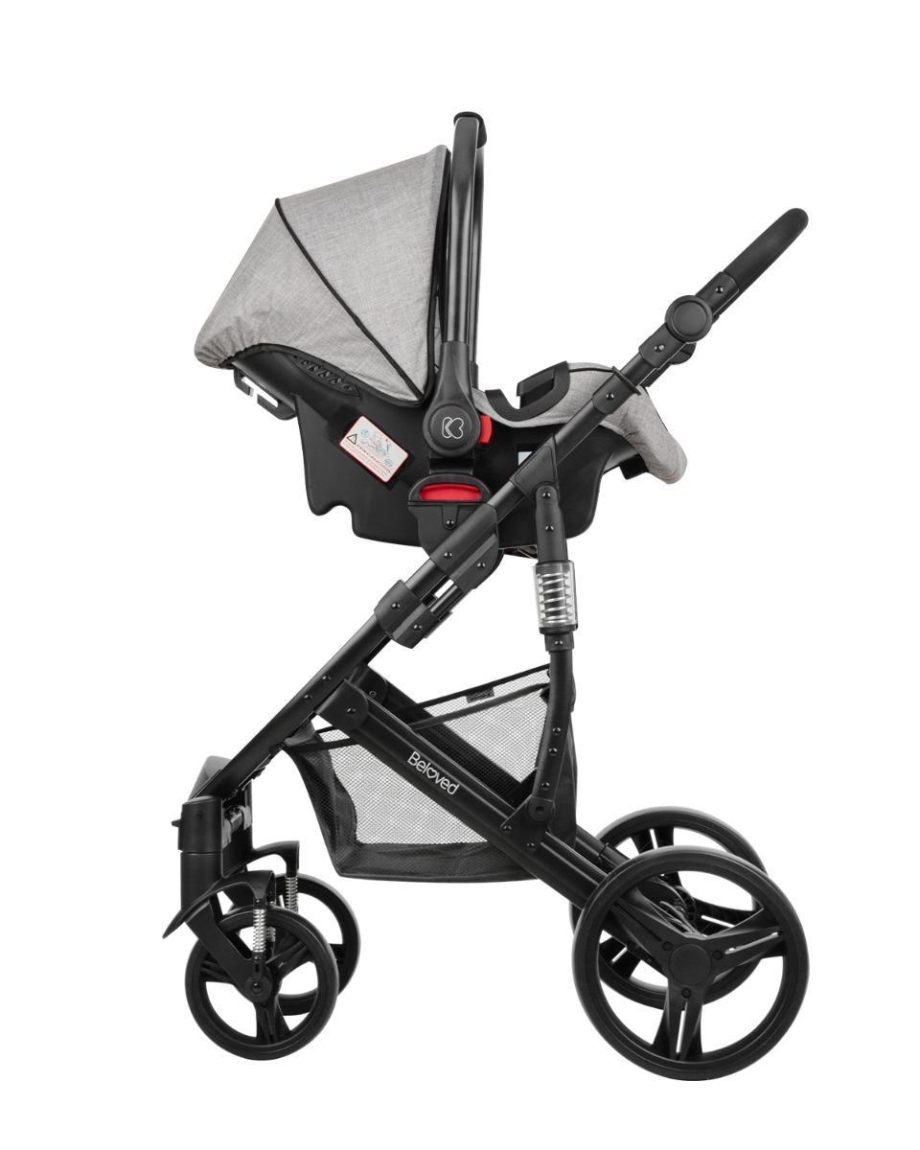 Kolica BELOVED light grey