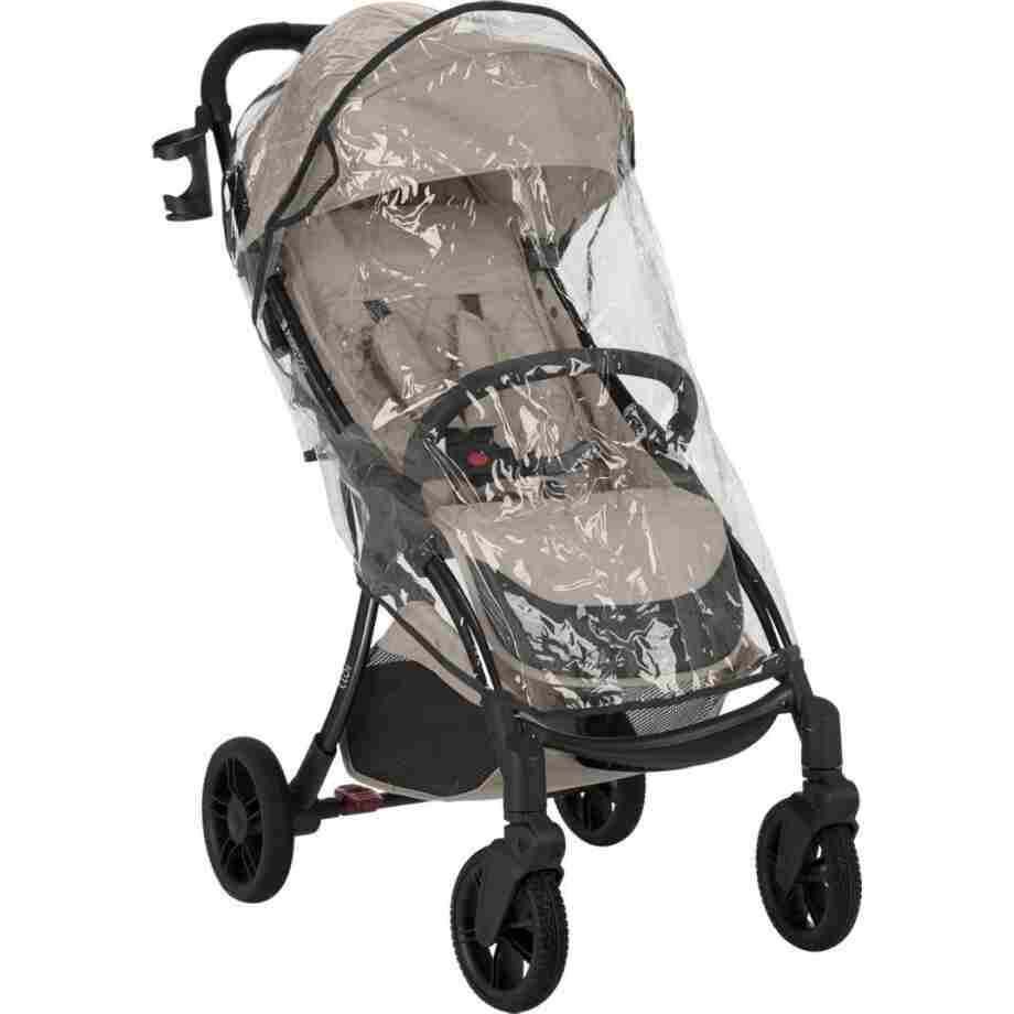 Kolica CLOE premium sa kisnom kabanicom beige1