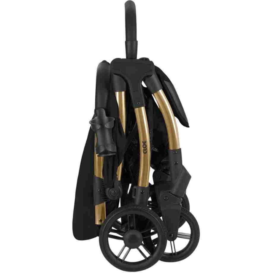 Kolica CLOE premium sa kisnom kabanicom black5