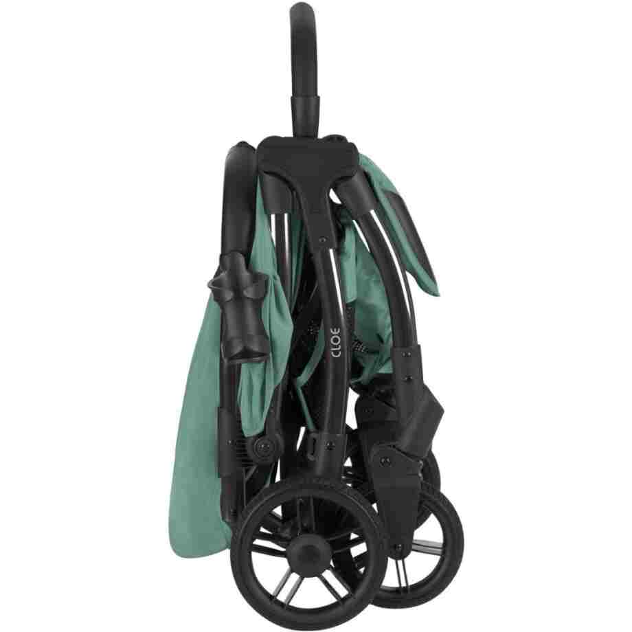 Kolica CLOE premium sa kisnom kabanicom mint5