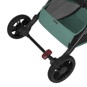 Kolica CLOE premium sa kišnom kabanicom mint - Slika 6