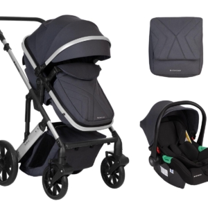 KIKKA BOO Kolica DARLING premium set 2in1 sa I-SIZE autosedištem dark grey Kolica DARLING premium set 2in1 sa I-SIZE autosedištem dark grey