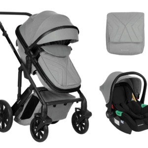 KIKKA BOO Kolica DARLING premium set 2in1 sa I-SIZE autosedištem light grey Kolica DARLING premium set 2in1 sa I-SIZE autosedištem light grey