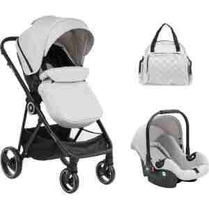 Kolica GIANNI grey set 2in1 sa autosedištem Kolica GIANNI grey set 2in1 sa autosedištem