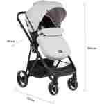 Kolica GIANNI grey Kolica GIANNI grey - Slika 11