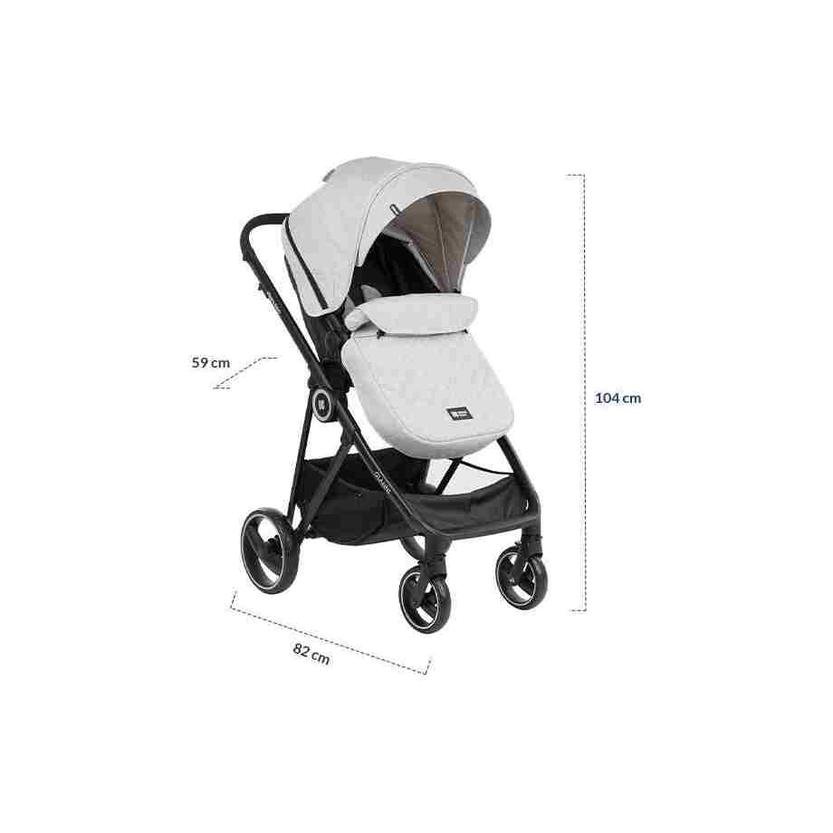 Kolica GIANNI grey Kolica GIANNI grey