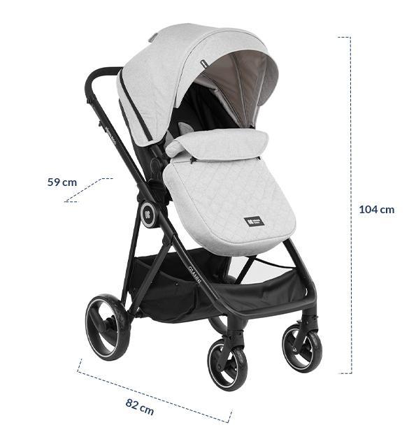 Kolica GIANNI grey Kolica GIANNI grey