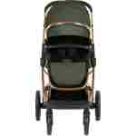 KIKKA BOO Kolica IRENE premium 3in1 set sa I-SIZE autosedištem i tvrdom korpom army green KIKKA BOO Kolica IRENE premium 3in1 set sa I-SIZE autosedištem i tvrdom korpom army green - Slika 3