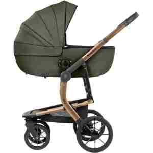 KIKKA BOO Kolica MODENA 3in1 set sa I-SIZE autosedištem i tvrdom korpom army green - Slika 22