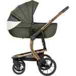KIKKA BOO Kolica IRENE premium 3in1 set sa I-SIZE autosedištem i tvrdom korpom army green KIKKA BOO Kolica IRENE premium 3in1 set sa I-SIZE autosedištem i tvrdom korpom army green - Slika 9