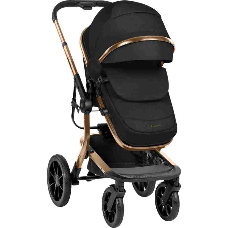 KIKKA BOO Kolica IRENE premium 3in1 set sa I-SIZE autosedištem i tvrdom korpom black